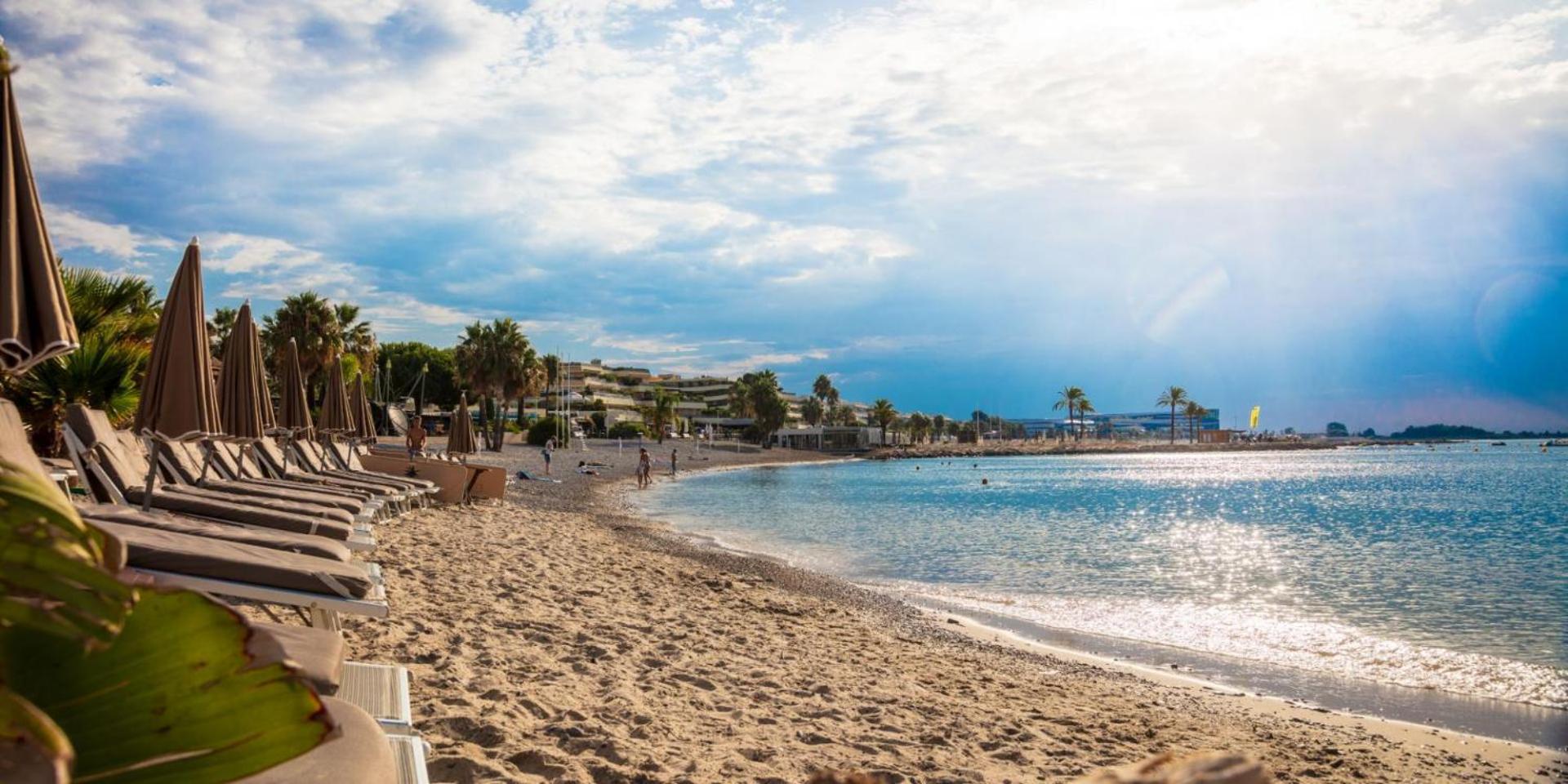 Magnifique 2 Pieces Vue Mer - Parking Proche Plage Saint-Laurent-du-Var Dış mekan fotoğraf